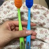 ブレスケアの舌ブラシ 舌クリン比較