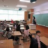 １年生：学級の時間　宿題提出など