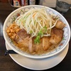 豪ーめん 釜石店〜醤油豪ーめん豚入 大／ニンニク少し／背脂醤油ラーメン／二郎インスパイア？〜