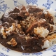 カレーでニクる「豚肉」＋どん兵衛「シーフード」