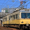 京阪電車　石山坂本線603編成"びわこ号"復刻風塗装