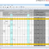  活動時間記録用 Spreadsheet と秋学期の総勉強時間