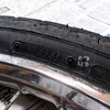 スーパーカブ1996のタイヤ交換（リム内の錆処理）