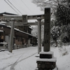 雪降って静かな１日