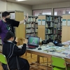 阿蘇中央高校図書館さんでVR,Vtuber、ボードゲーム、ブックトークをしてきました。