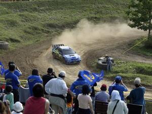 【WRC2006 ラリージャパン】シトロエン ローブが優勝!! スバル 新井は健闘の６位!