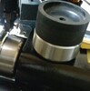 押えガイドロッドの精度は革漉き機の基礎／押え研削専用にベルトサンダーを改造