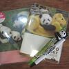 2010年ぱんだダイアリーとパンダ人形ボールペン