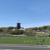総社市　春の備中国分寺