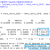 都道府県別の空き家・持ち家・借家数のデータ分析５ - R言語のlm関数で借家率を回帰分析する。