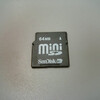 miniSD64Mをポチ