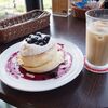 【ご褒美】高倉町珈琲の季節限定ブルーベリーとレアチーズクリームのリコッタパンケーキを実食！