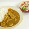 人参すりおろしのチキンカレー