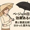 ベージュの日傘って効果あるの？黒と徹底比較して分かった意外な真実