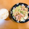 キャベツと鶏肉の中華炒め