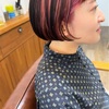 夏っぽいヘアカラーデザイン【ピンクアッシュのインナーカラー】