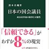 妄想ブックレビュー「日本の国会議員 政治改革後の限界と可能性」