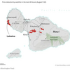 マウイ島大火災：80人の命が失われ、1700棟の建物が全焼、米国で2番目に大きな火災となる
