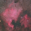 NGC7000（北アメリカ星雲）