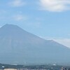 今朝の富士山