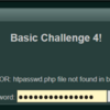HellBound HackersでBasic Web Hacking(4)