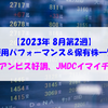 【株式】週間運用パフォーマンス＆保有株一覧（2023.8.10時点） アンビス好調、JMDCイマイチ