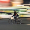 流し撮り（自転車）