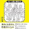 電車に乗ったら、外側を向いて立って欲しい