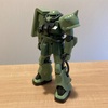 ZAKU II F2 その3  武器以外の仮組み完了