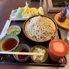 【信濃追分】追分そば茶屋：初夏の天せいろを味わう・・・ヤングコーンが美味しい