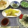 ☆冷やしうどん＆天ぷら☆