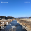 ポカポカ21.18km〜2月14日〜