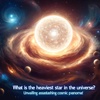 宇宙で最も重い星は何？驚異の宇宙現象を解明！