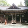 佐用 神社と山。