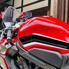 CBR650RにDimotivのサイドスタンドエンド