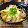 今日のお食事　すた丼屋のねぎ塩豚トロ丼