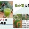 松の葉で【健康ライフ】　天然の恵みの【サプリ】に感謝！