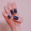 夜空色ネイル🌃✨