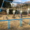 寒い〜！でも、外で遊ぶよ！