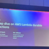 AWS re:Invent 2025で発表されたAWS Lambda Durable Functionsのセッションに参加してきました！