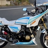 xjr400 冬のエンジン始動