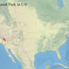 QGISを使ってアメリカの国立公園の地図を作る方法
