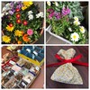 花と布