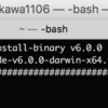 Node：nodebrewでv6.0.0にアップデートしてみました