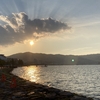 8月始動　月初の夕空