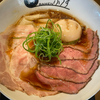 RAMENぶろす　牛醤油SOBA全部乗せ