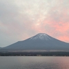 山梨・富士山と夕焼け空・2022年11月19日