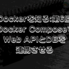【Dockerを知る:第6回】 Docker ComposeでWeb APIとDBを連携させる