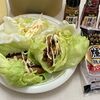 【自家製菜摘バーガー】燻製屋レタス菜摘バーガー。