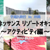 【旅行】イルカに逢える「ﾙﾈｯｻﾝｽﾘｿﾞｰﾄｵｷﾅﾜ」 in 沖縄（ｱｸﾃｨﾋﾞﾃｨ・遊び編）～子連れ視点での魅力＆注意点～